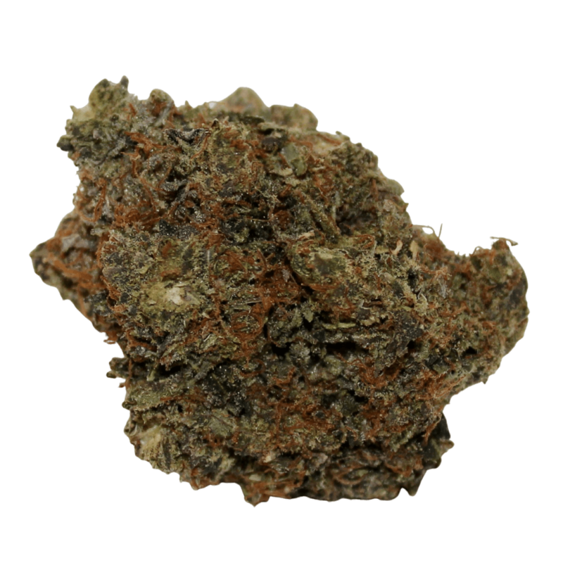 This is an Indica-dominant strain that gets its name from its black hue. It's a blend between Chocolate Rain and True OG.
