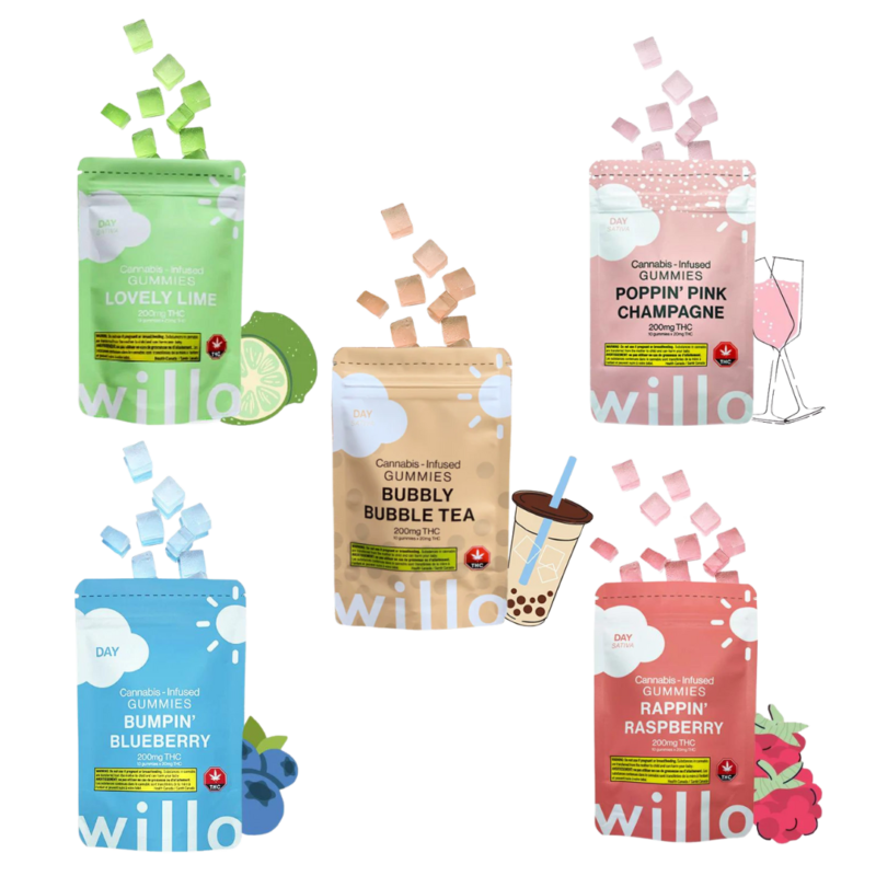 Willo Thc Gummies Mg Mg Mg Cannabis Delivery Lala Land