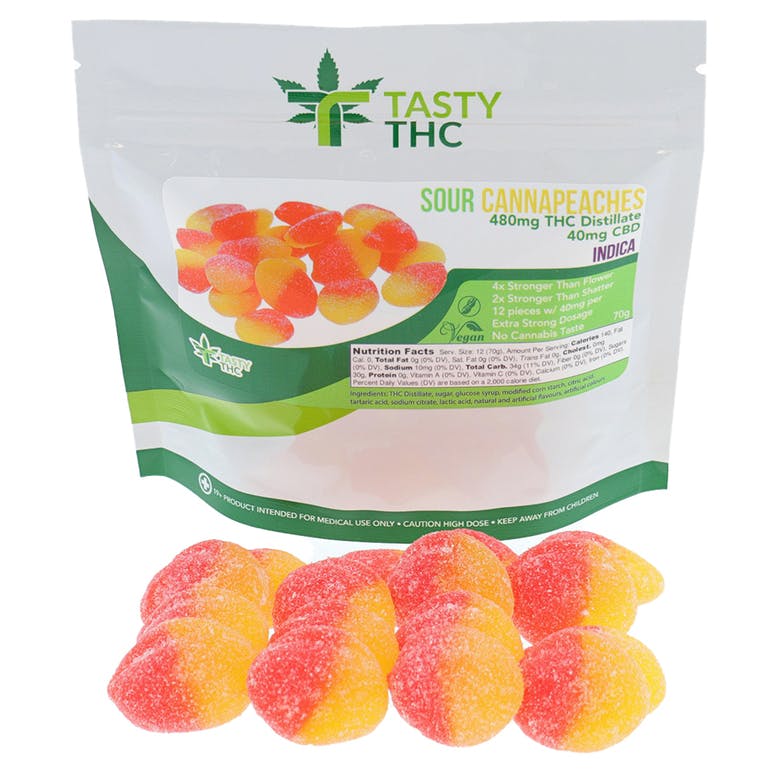 Pineapple Express Meds 300mg THC Gummy Bears | Lala Land Delivery